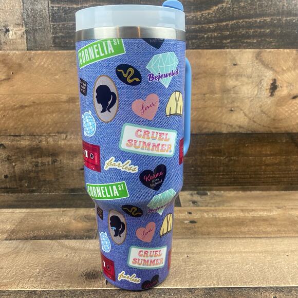 Taylor Swift Eras Juggy Premium Tumbler 40 Oz Special Edition Bottle Mug Cup - Picture 3 of 8